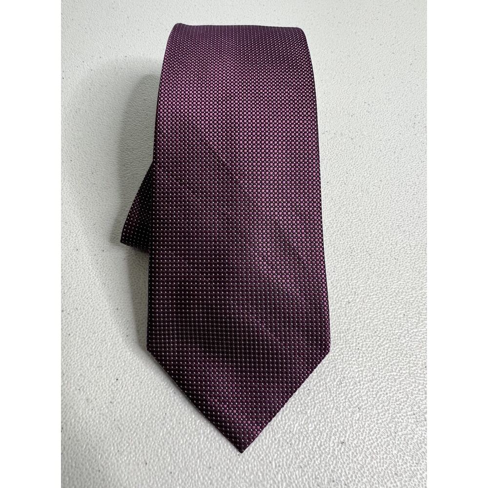 Canda Collection at C&A Purple Geometric Pattern Tie NWOT
